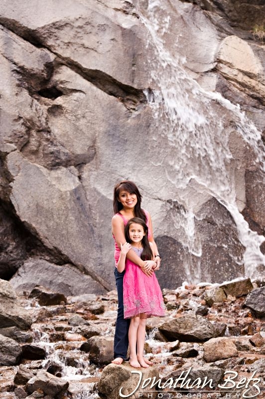 Family Pictures, Mother-Daughter Portraits, Cheyenne Canyon, Colorado Springs, Jonathan Betz Photography