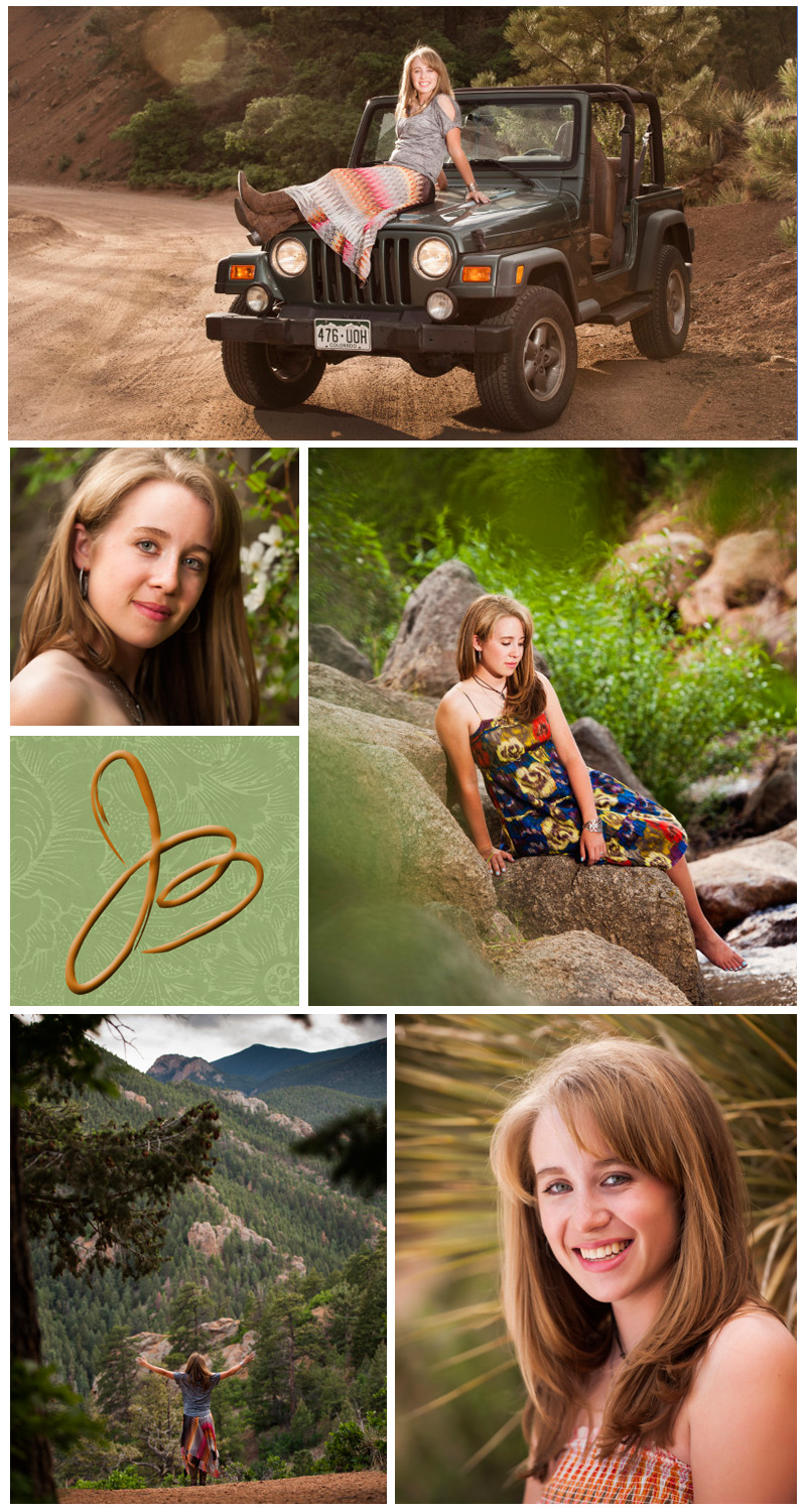 Cheyenne Canyon, Garden of the Gods, Gold Camp Road, Colorado Springs senior portraits, Jonathan Betz Photography