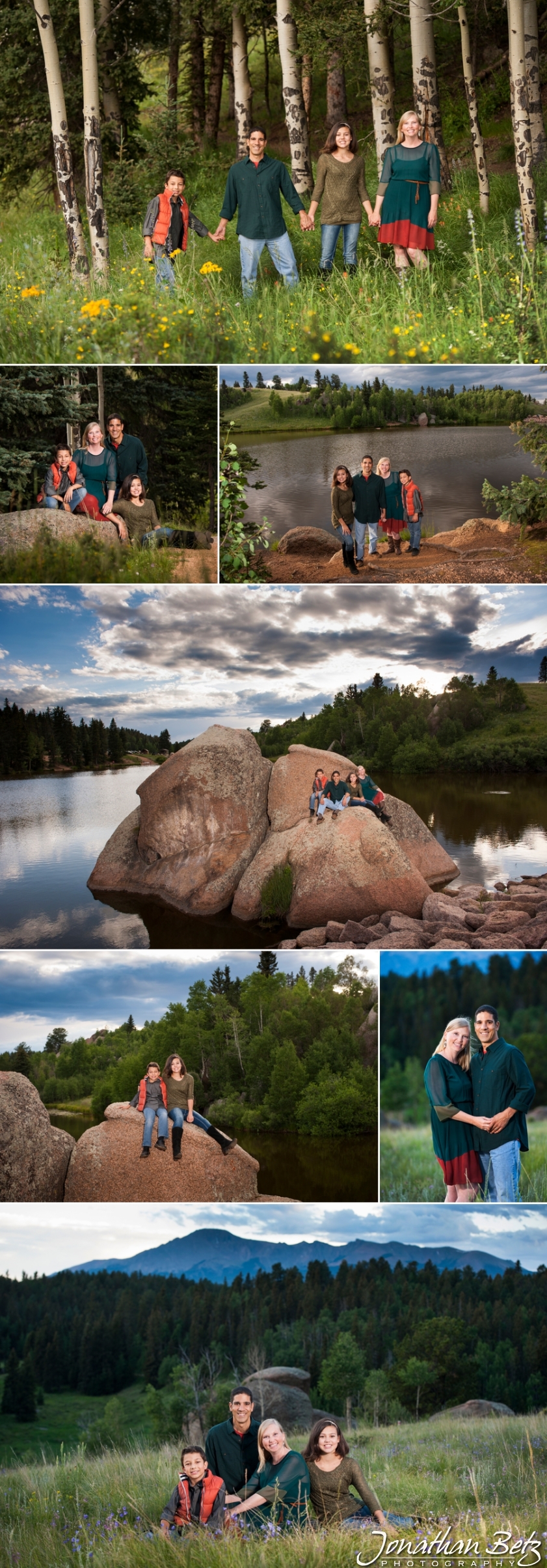 Woodland Park and Colorado Springs Family Portraits Photographer Jonathan Betz Photography