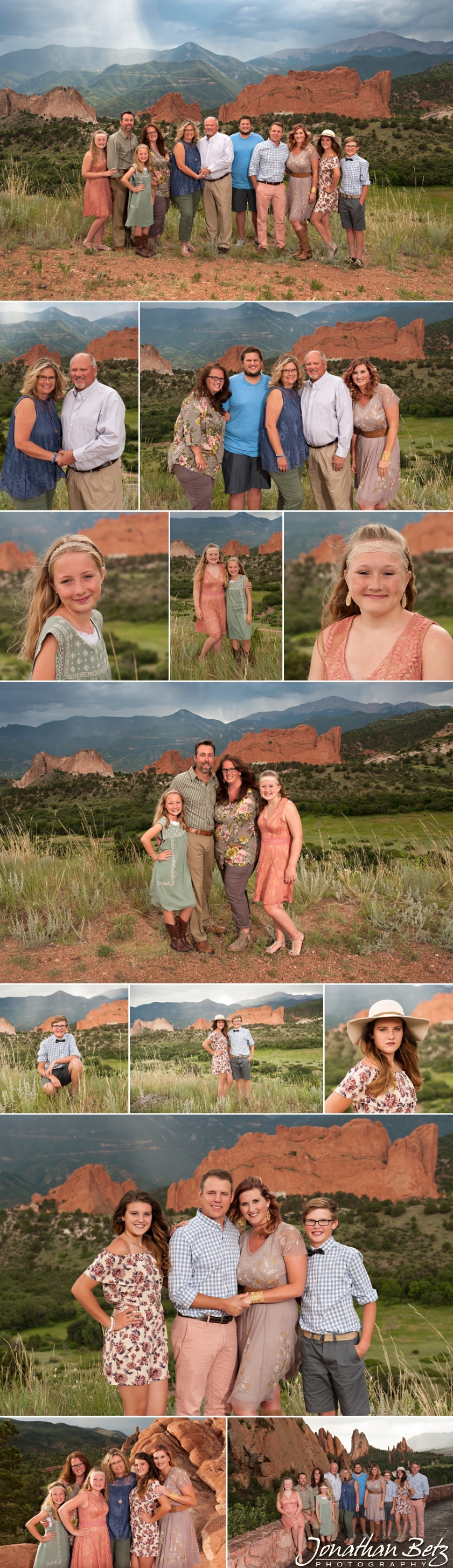 Jonathan Betz Photography Multi-Family Portrait Photographer Colorado Springs