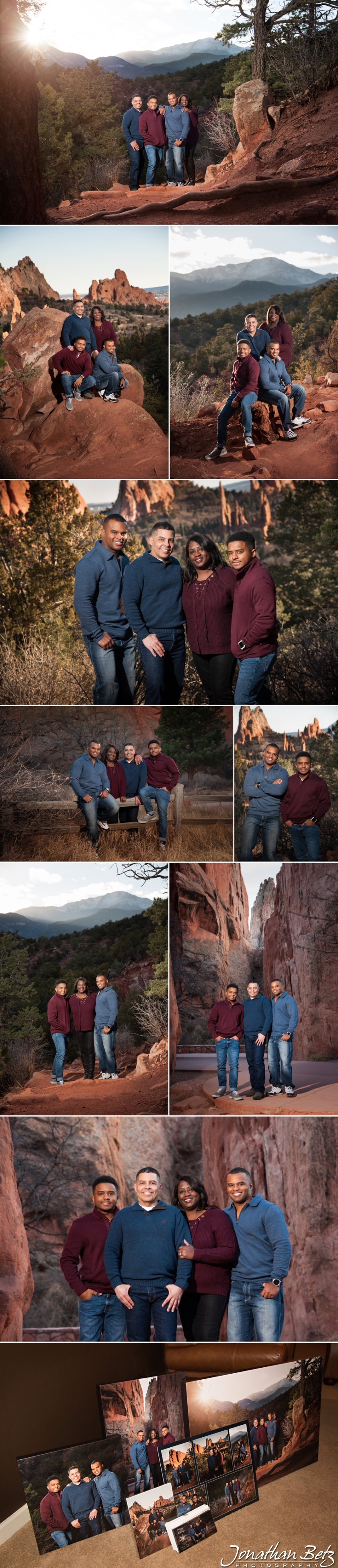 Adventure Family Portraits Jonathan Betz Photography Colorado Springs Garden of the Gods 1