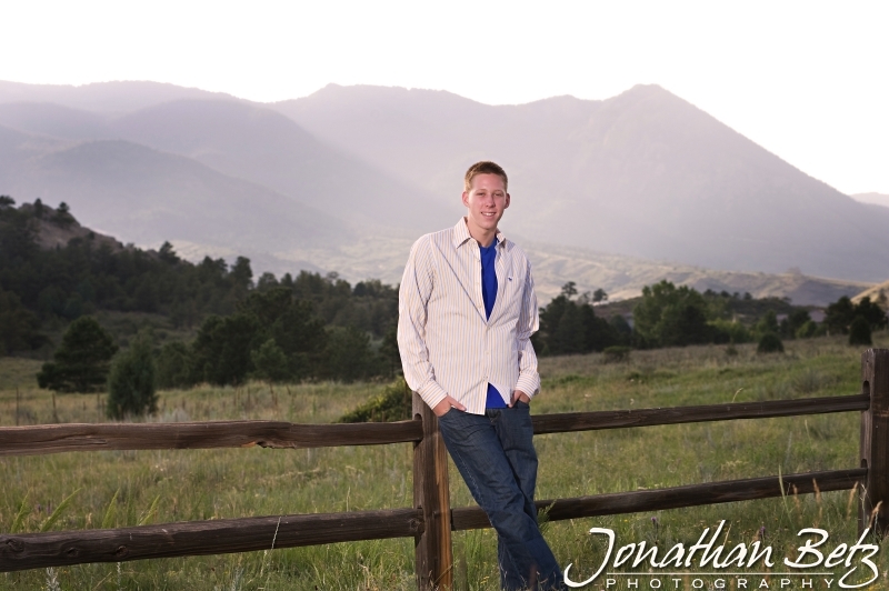 Jonathan Betz Photography, Rampart High School Senior Picture, Colorado Springs Photographer