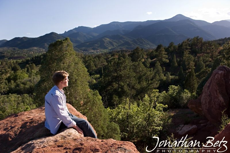 Woodland Park High School Senior Picture, Jonathan Betz Photography, Colorado Springs