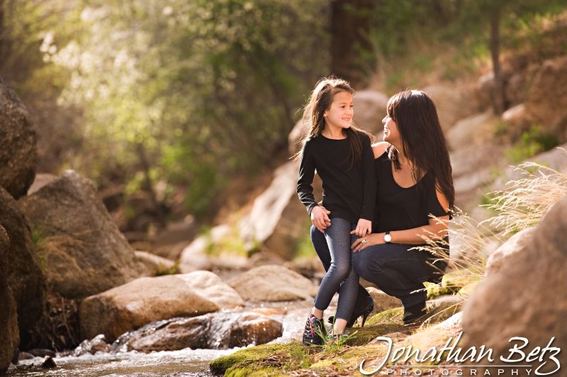 Mother-Daughter Portraits, Jonathan Betz Photography, Colorado Springs Photographer, Cheyenne Canyon