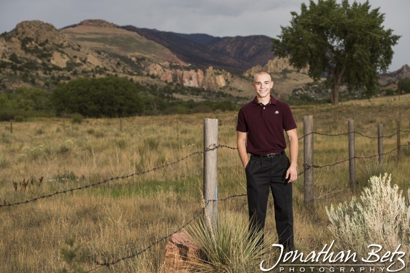 Jonathan Betz Photography, Colorado Springs High School Senior Pictures, Garden of the Gods, Old Colorado City