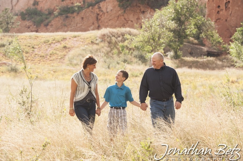 Jonathan Betz Photography, family portraits, Colorado Springs, Red Rock Canyon
