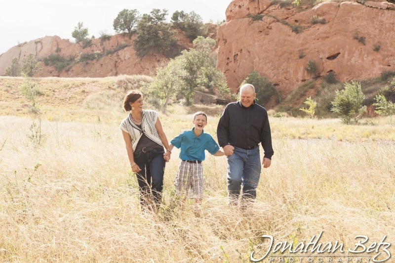 Jonathan Betz Photography, family portraits, Colorado Springs, Red Rock Canyon