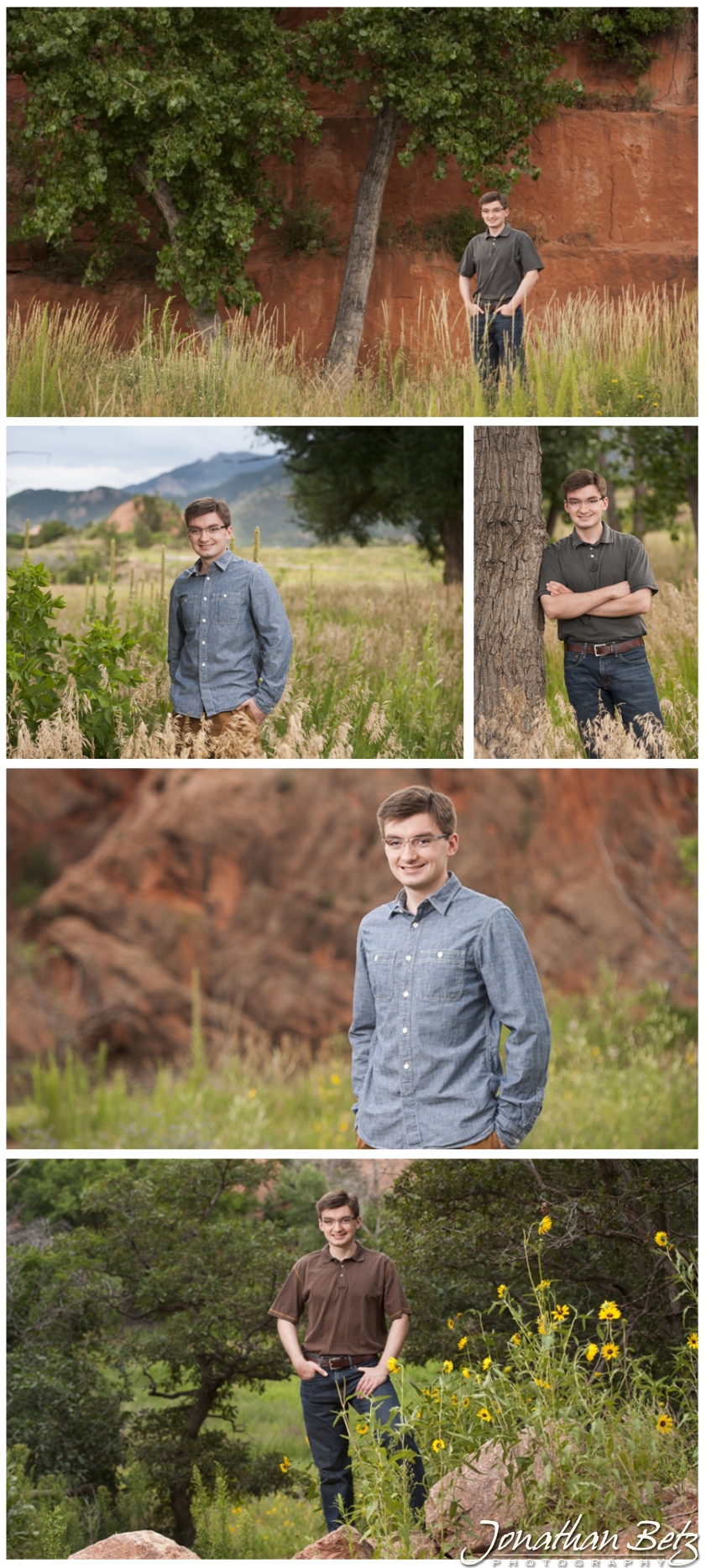 Colorado Springs outdoor High School Senior Pictures