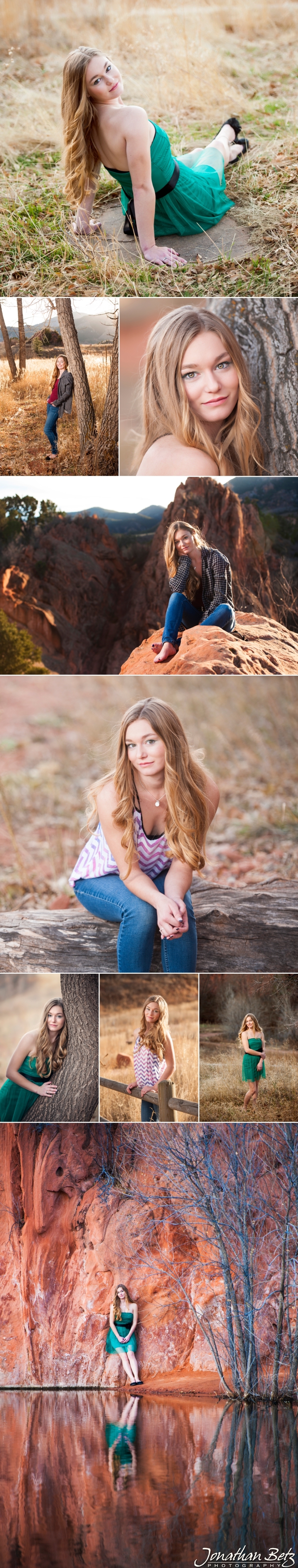 Colorado Springs High School Senior Portraits Photographer
