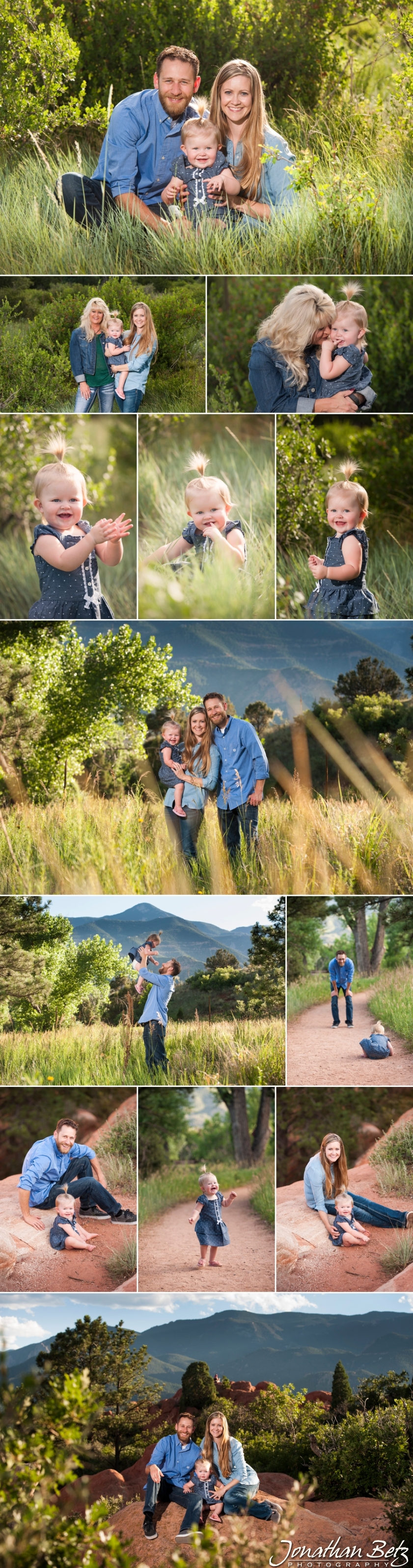 Colorado Springs Family Photographer Garden of the Gods Jonathan Betz Photography