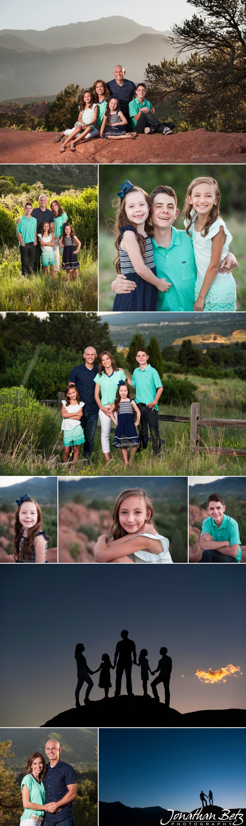 Jonathan Betz Photography Destination Colorado Springs Family Pictures Photographer