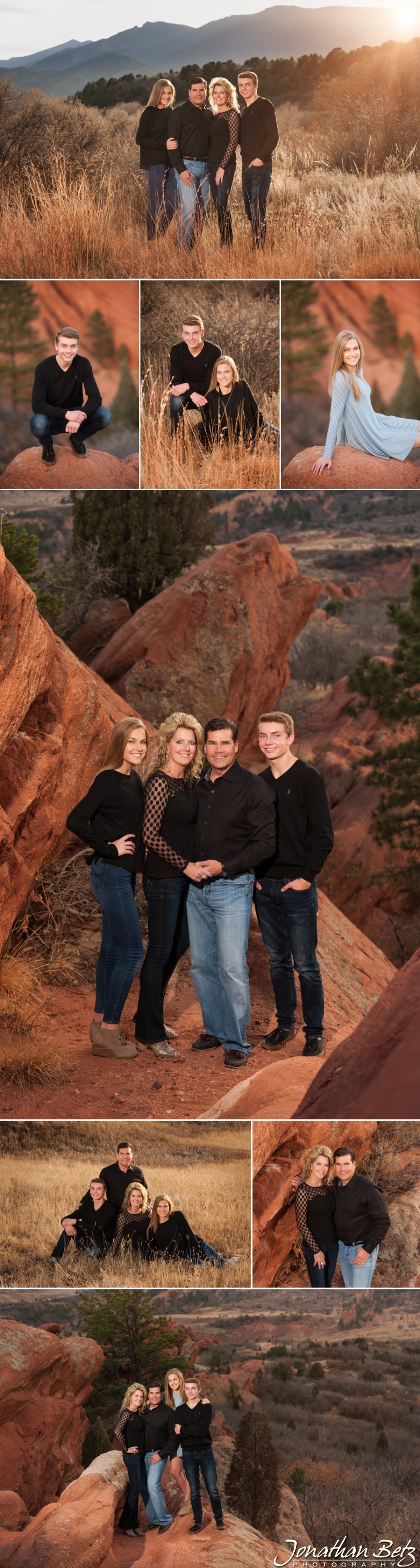 Colorado Springs Family Photographer Outdoor Family Pictures Jonathan Betz Photography 1