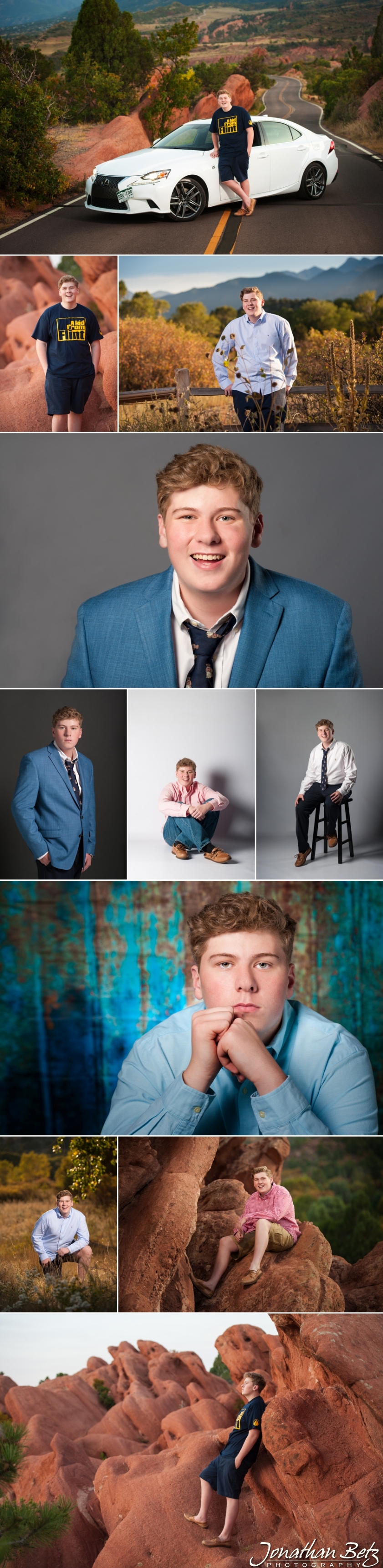senior pictures Pine Creek High School Senior guy studio and outdoor portraits Colorado Springs Photographer