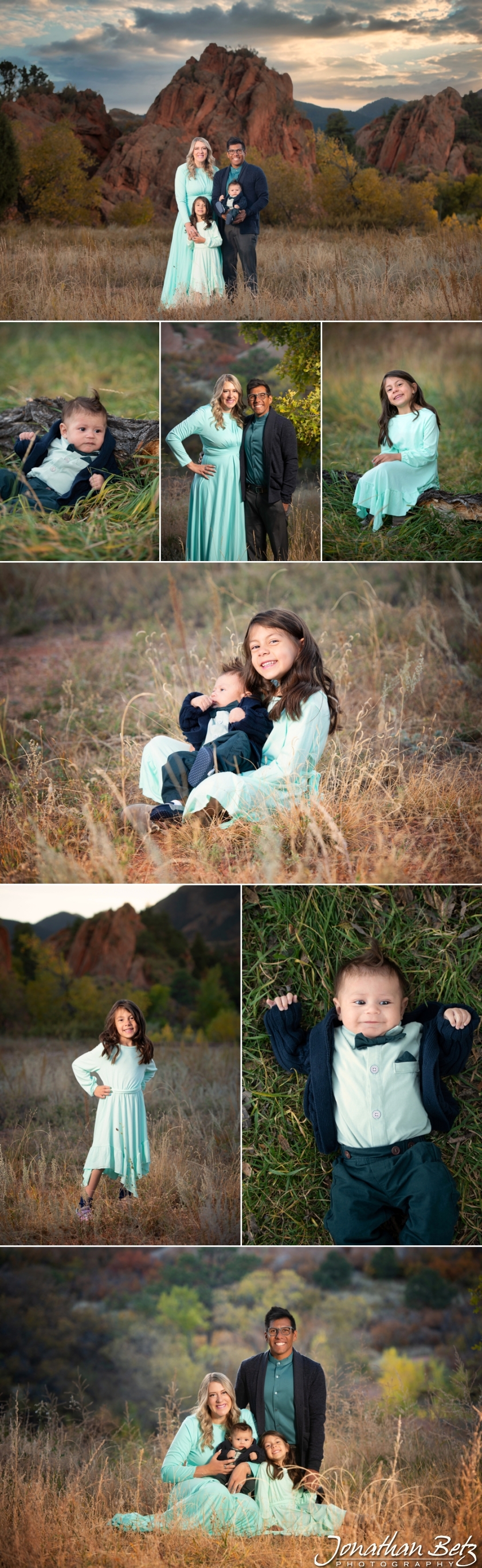 Red Rock Canyon Family Photography Colorado Springs Professional Photographer Jonathan Betz Photography