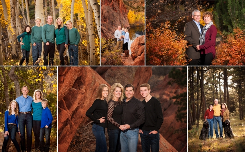 fall/autumn family portraits in Colorado Springs by Jonathan Betz Photography